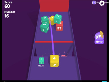 2048 Shoot Merge Number 3D