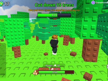 Obby: Chop Trees in the Forest